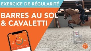 Avec 4 barres au sol et 1 cavaletti on fait quoi à part des mikados  🙈 [upl. by Quintessa]