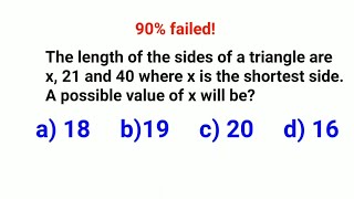 Find the possible value of x 90 failed Can you get this Indian Olympiad question right geometry [upl. by Huebner]