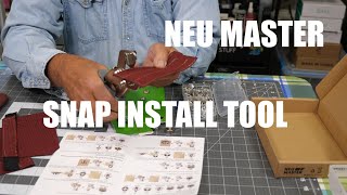 NEU MASTER Snap Install Tool Review [upl. by Assiralc]