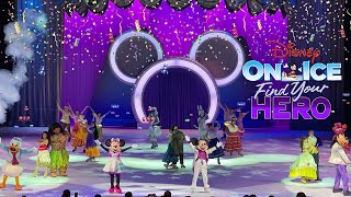 Disney on Ice FIND YOUR HERO Highlights of the Show 2024 [upl. by Gasparo356]