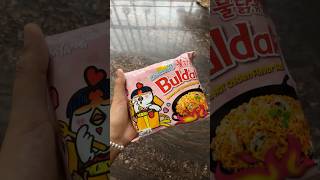 Buldak Ramen 🍜 ytshorts food ramen buldak spicy [upl. by Madai]