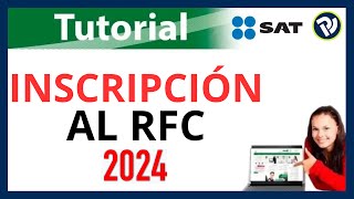 Como SACAR RFC Por PRIMERA Vez Mayores de 18 años RFC SAT 2024 ☝️NUEVA FORMA [upl. by Shue]