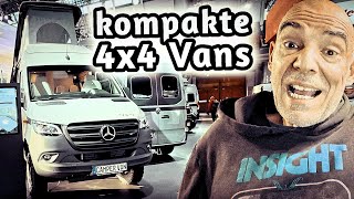 9 kompakte 4x4 Camper Vans im Vergleich  Was kommt nach Westfalia Rundgang CMT [upl. by Narah797]