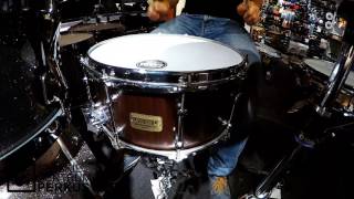 TAMA SLP GWalnut 14x65quot werbel [upl. by Ecenaj]