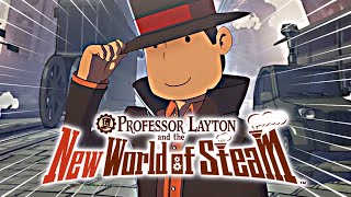 Professor Layton and the New World of Steam 🧐 Il fera fondre nos méninges sur Nintendo Switch 2 [upl. by Adamsun193]