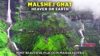 MALSHEJ GHAT In Monsoon  Malshej Ghat Road Trip  Top Locations To Visit in Malshej Ghat [upl. by Idnib]