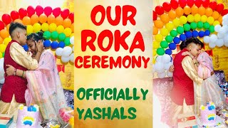 Our Roka Ceremony  Lesbian Wedding  Wedding Preparations  Yashals Vlogs [upl. by Akcired]