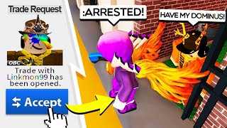 ARRESTING THE RICHEST PLAYER IN ROBLOX JAILBREAK 10 MILLION ROBUX [upl. by Buehrer]