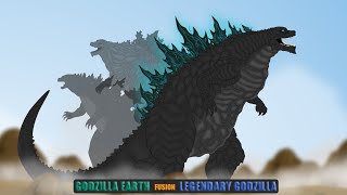 TITANUS GODZILLA EARTH  Godzilla Earth Fusion Legendary Godzilla 2019  PANDY Animation 23 [upl. by Adnarim901]