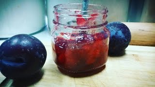 How to Make Easy Plum Jam Low Sugar Method [upl. by Nylednarb]