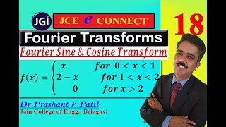 Fourier Sine amp Cosine Transform  18mat31  Dr Prashant Patil [upl. by Hermina]