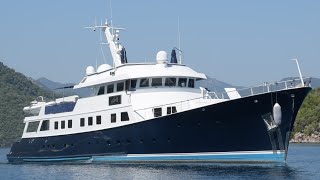 47 m STEEL HULL LONG RANGE EXPLORER Yacht For Sale [upl. by Dielu663]