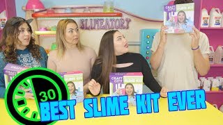 Testing Karina Garcias New Slime Kit TIMED   Messy Challenge [upl. by Ott]