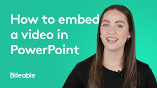 How to embed video in your PowerPoint presentations [upl. by Rhoads]