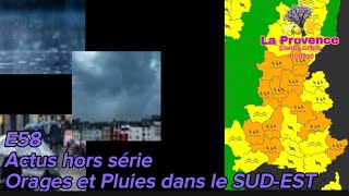 Orages et Pluies dans le SUDEST  E58  Actus hors série  08102024 [upl. by Lynde903]