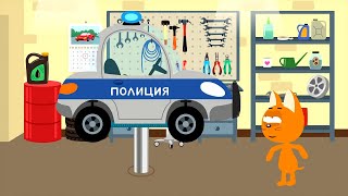 Котенок и волшебный гараж – серии 1522  сборник  Мультфильм про машинки [upl. by Etteroma]