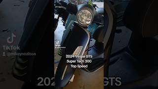 2024 Vespa GTS Super Tech 300 Top Speed [upl. by Rusty]