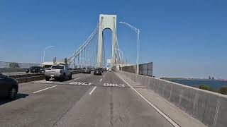 New York City driving from Staten Island to Manhattan · 4K [upl. by Tolkan]