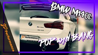 BMW M140i Pop and Bang im Sportmodus I JD Performance [upl. by Letnohc]