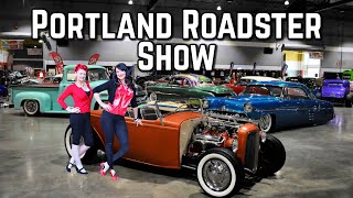 Stunning Rides Portland Roadster Classic Car Show American Kustom Kulture Hot Rods [upl. by Neau]