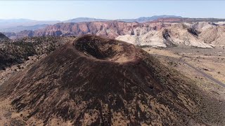 Cinder Cone Volcano at Snow Canyon State Park St George Utah [upl. by Rew]