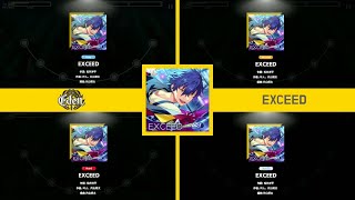 앙상블 스타즈 Music Eden  🎵EXCEED Easy Normal Hard Expert PERFECT COMBO [upl. by Llednil]