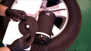 Mercedes W164 GL320cdi amp ML All Models Rear air springs How to replace [upl. by Kendal]