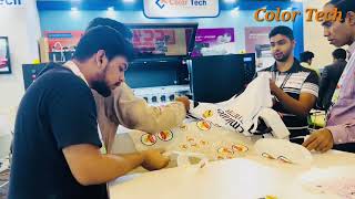 Color Tech participated at Textile Exhibition in Bangladesh Textech colortech Printdot [upl. by Brynne]