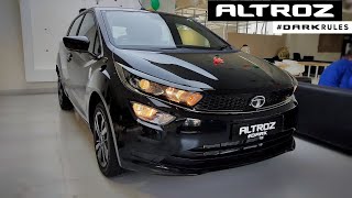 Tata Altroz Dark Edition🔥 XZ Plus 2022 Detailed Review with on road price  Altroz Top Model♥️ [upl. by Dedra]