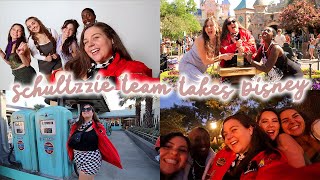 disneyland day with the girls  schultzzie vid behind the scenes [upl. by Christine]