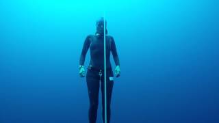 Alenka Artnik CNF 40m Asian Freediving Cup 2017 [upl. by Cullin]