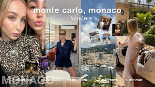 monte carlo monaco travel vlog  the best time ever going out shopping amp making memories [upl. by Petromilli]