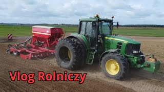 SIew pszenżyta 2023 john deere 6930 i horsch pronto 4dc [upl. by Atirec]