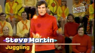 Steve Martin  Juggling  The Smothers Brothers Comedy Hour [upl. by Illehs]