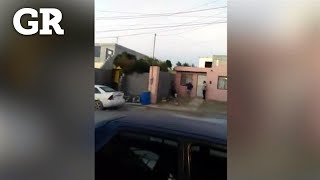 Captan estruendo de balacera en Reynosa [upl. by Lalaj]