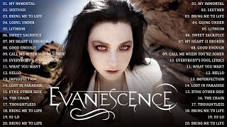 Evanescence Greatest Hits Full Album  Best songs of Evanescence HDHQ [upl. by Jessi425]