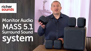 Monitor Audio MASS 51 Surround Sound Speaker System  Richer Sounds [upl. by Pentheam980]