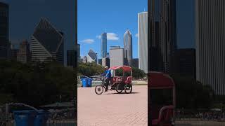 🇺🇲 Chicago IL Sears Tower  Buckingham Fountain citywalk exploretheworld virtualtour [upl. by Ahsinek]