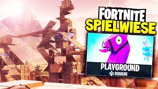 WITZIGES DUELL in der FORTNITE SPIELWIESE NEU  Fortnite Battle Royale Deutsch [upl. by Napoleon]