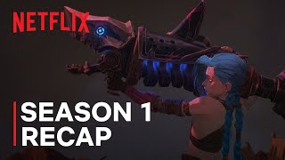 Arcane Season 1  Recap  Netflix [upl. by Erised]