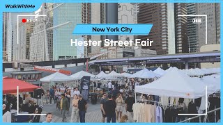 NYCs Seaport Surprise Hester Street Fairs Charming Market Adventure [upl. by Narag]