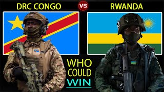 DRC Congo vs Rwanda military power comparison 2024  Who Would Win [upl. by Mariano]