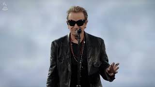 Watch U2 Perform quotATOMIC CITY” from Sphere in Las Vegas for the 2024 GRAMMYs [upl. by Ayekram]