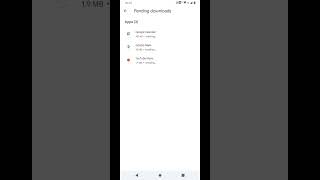 Screen recorded Google Calendar Google Maps amp YouTube Music all update at once on Google Play [upl. by Arraek]