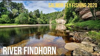 SALMON FISHING  River Findhorn Scotland  2020 [upl. by Issiah60]