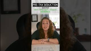 Pt 1 Pretax vs Posttax Deductions 💸 What’s the difference 🧐TerrysTaxTips TaxTok TaxTips [upl. by Atinaj]