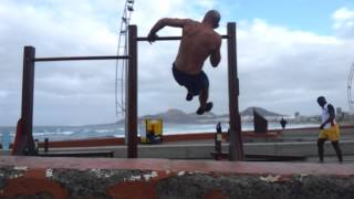 Archer pull ups to beginner muscle ups [upl. by Randi]