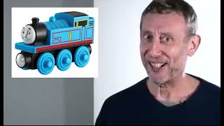 Michael Rosen describes Thomas Wooden Railway [upl. by Atnoid44]