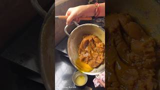 Itna sara ghee 🥲 shorts bristihomekitchen moongdalhalwa [upl. by Karlotta493]