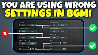 BGMI All New Basic amp Advance SETTINGSCONTROLS  Perfect BGMI Settings Guide  BGMI  Pubg Mobile [upl. by Ammadas314]